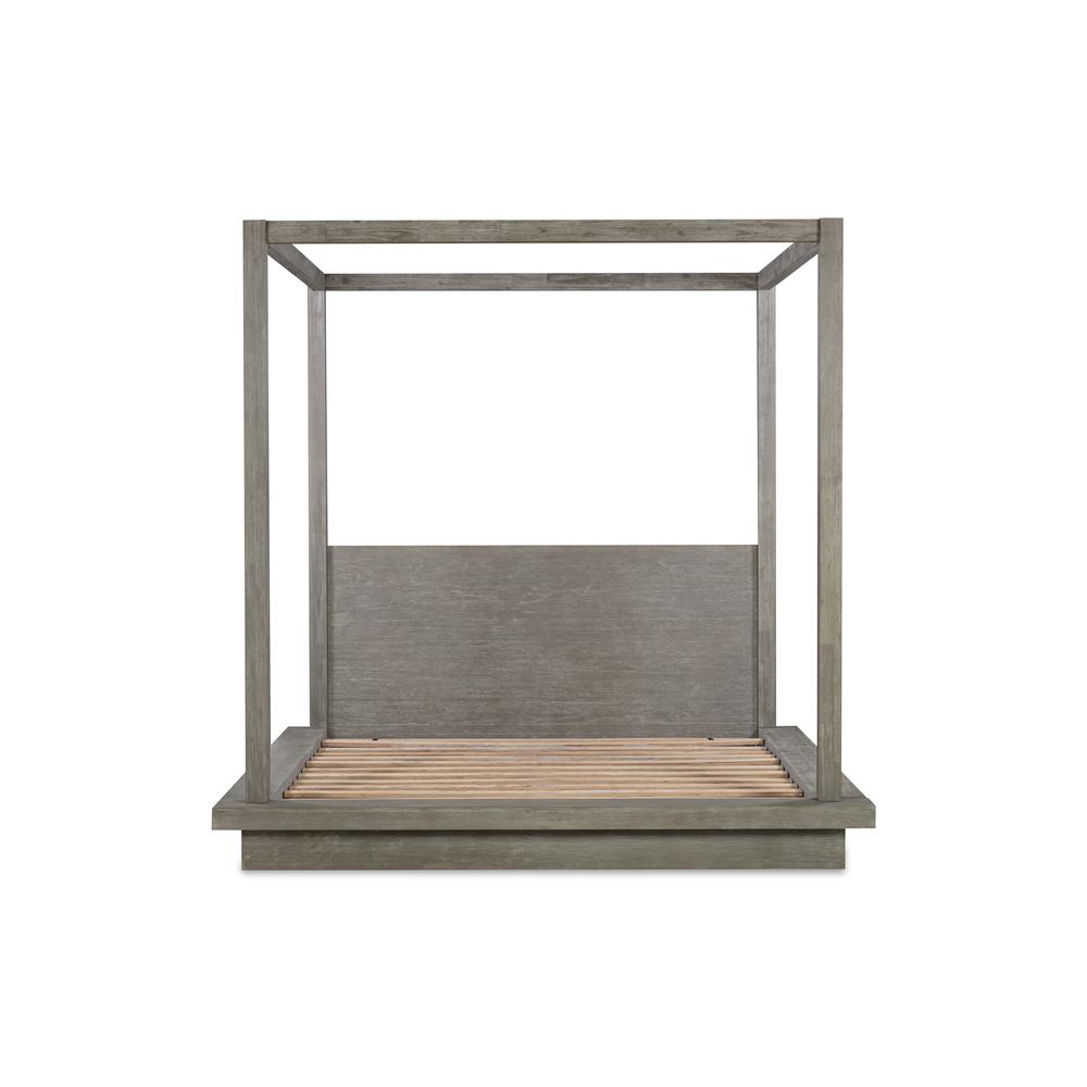 Melbourne Wood Canopy Bed in Mineral