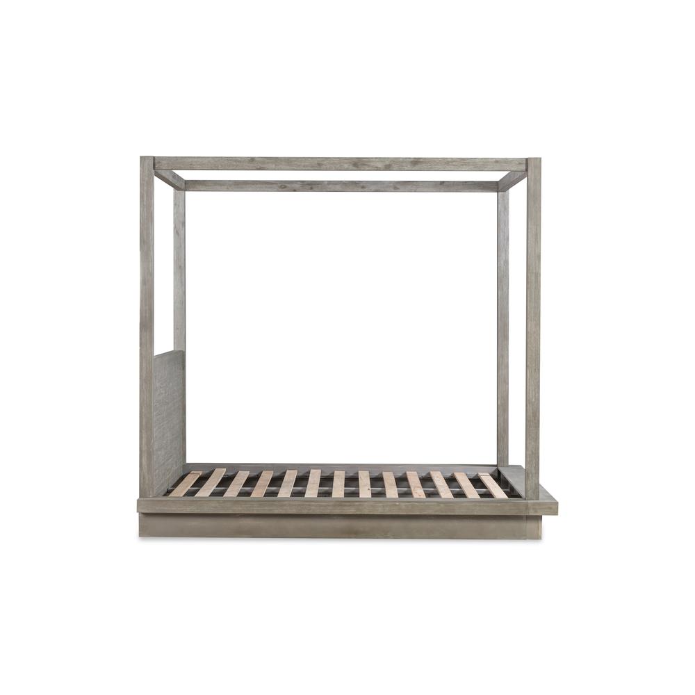 Melbourne Wood Canopy Bed in Mineral