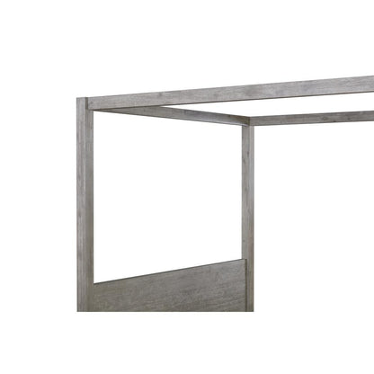 Melbourne Wood Canopy Bed in Mineral