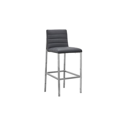 Amalfi Metal Back Bar Stool in Cobalt, set of 2