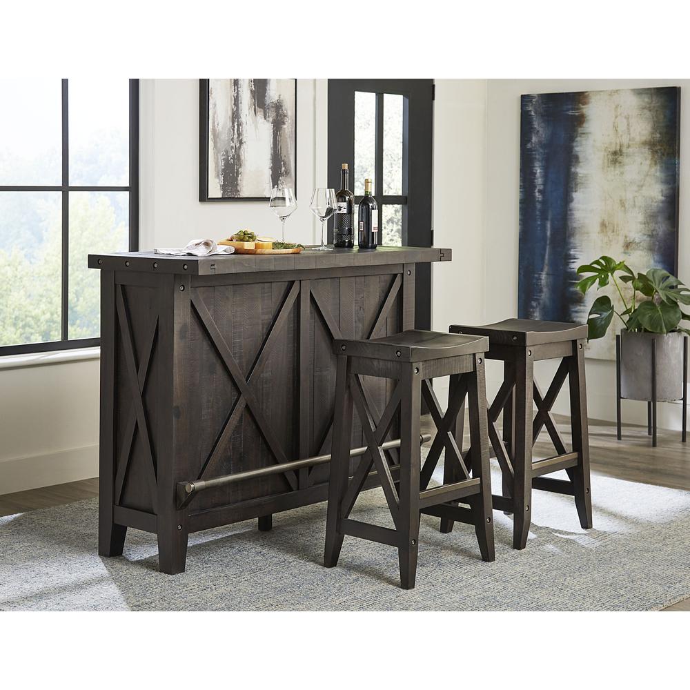 Yosemite Solid Wood Bar Table in Cafe