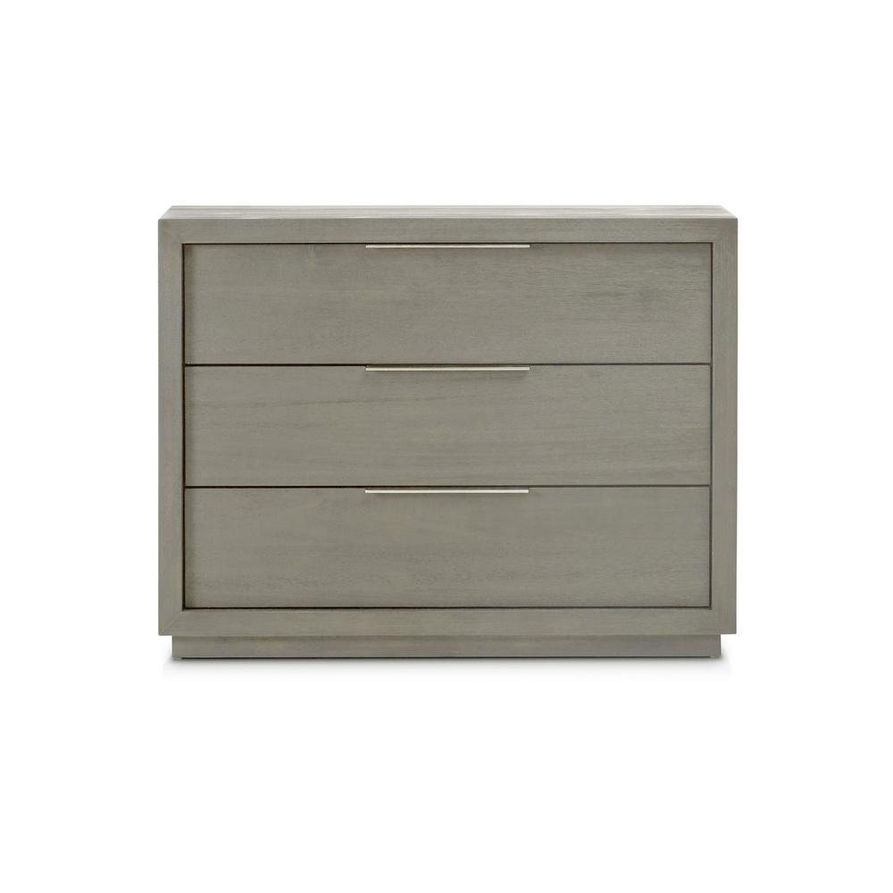 Oxford Three-Drawer Nightstand in Mineral (2024)