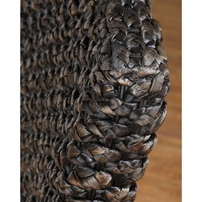 Meadow Wicker Dining Chair in Brick Brown, set of 2