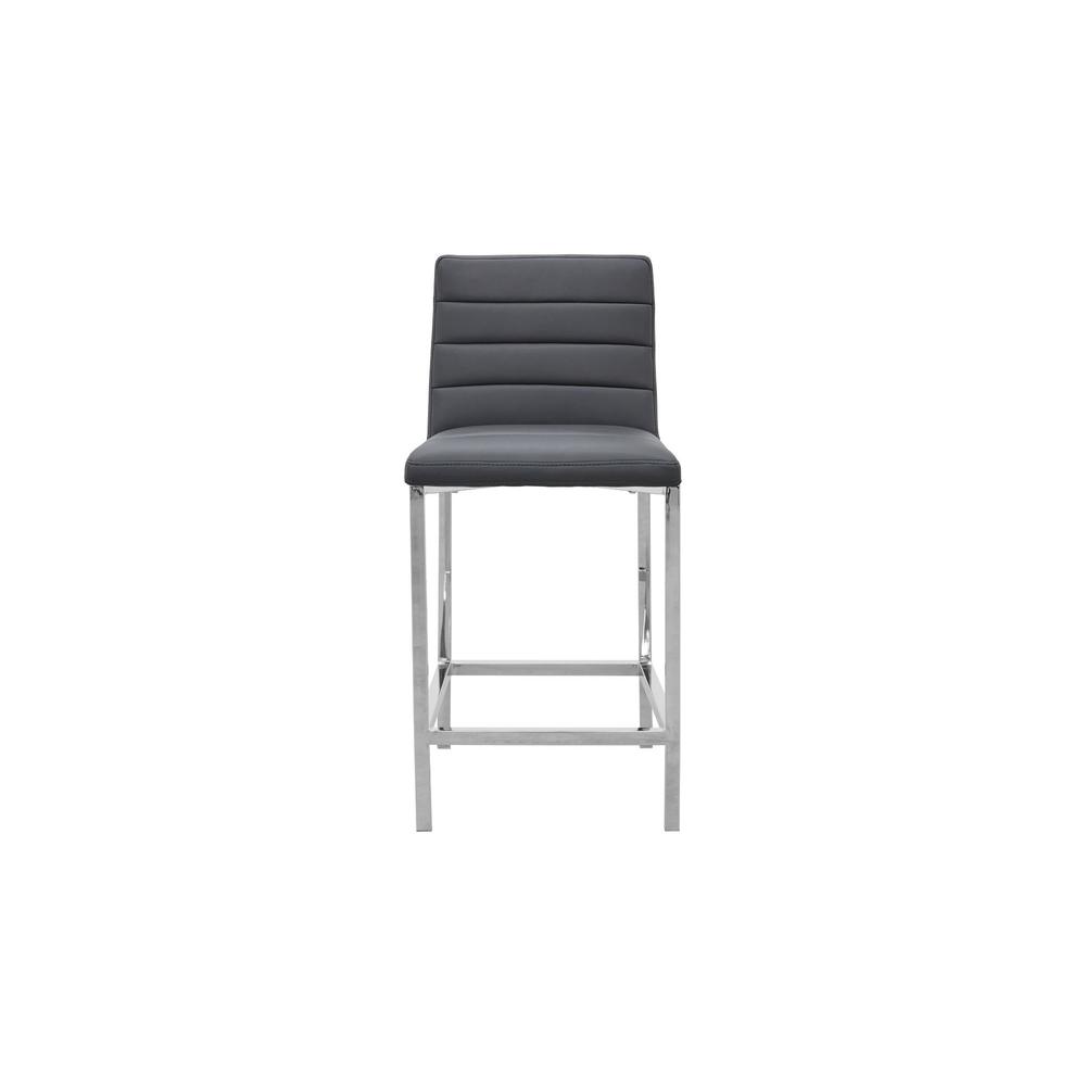 Amalfi Metal Back Counter Stool in Cobalt, set of 2
