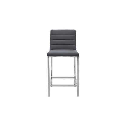 Amalfi Metal Back Counter Stool in Cobalt, set of 2