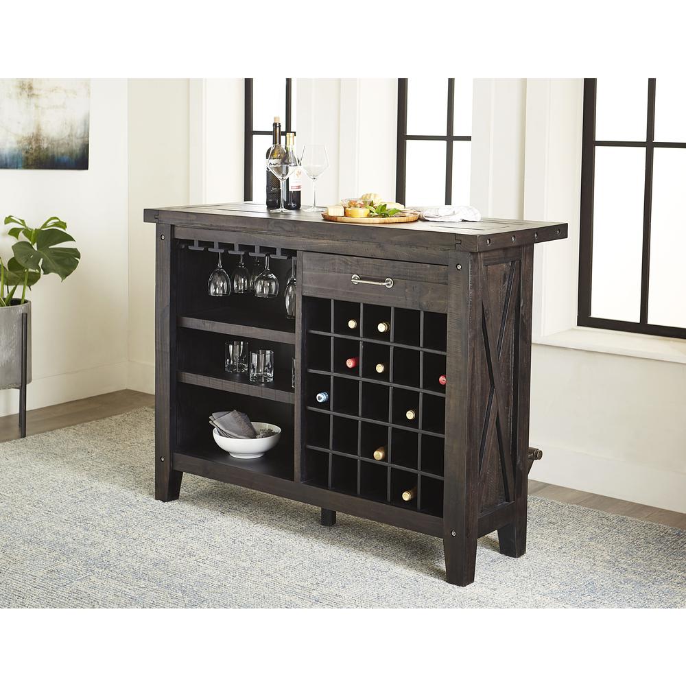 Yosemite Solid Wood Bar Table in Cafe