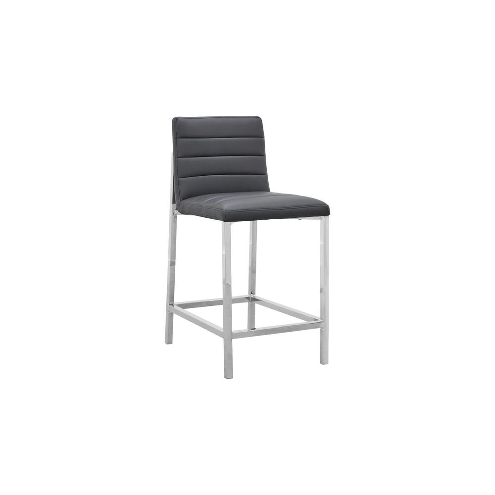 Amalfi Metal Back Counter Stool in Cobalt, set of 2