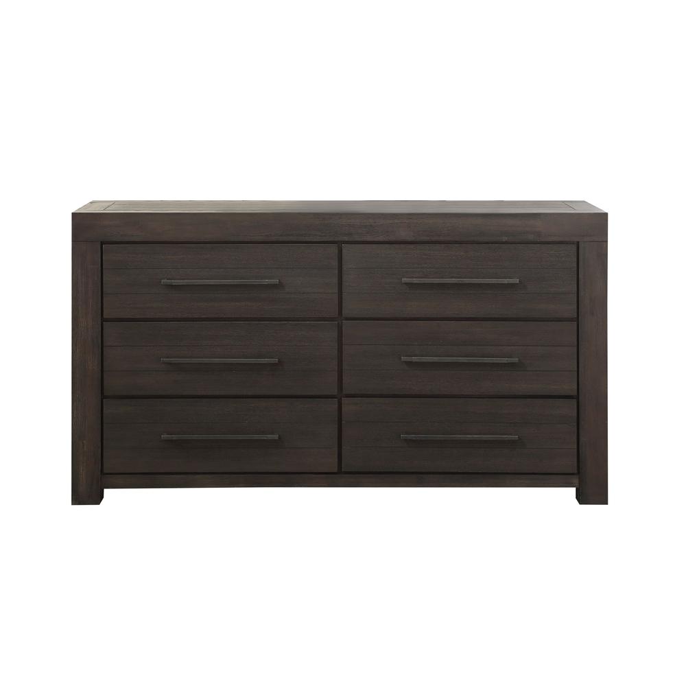 Heath Six Drawer Dresser in Basalt Grey (2024)