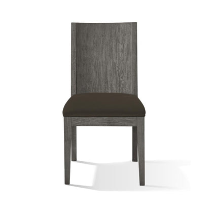 Plata Dining Chair in Thunder Grey, set of 2