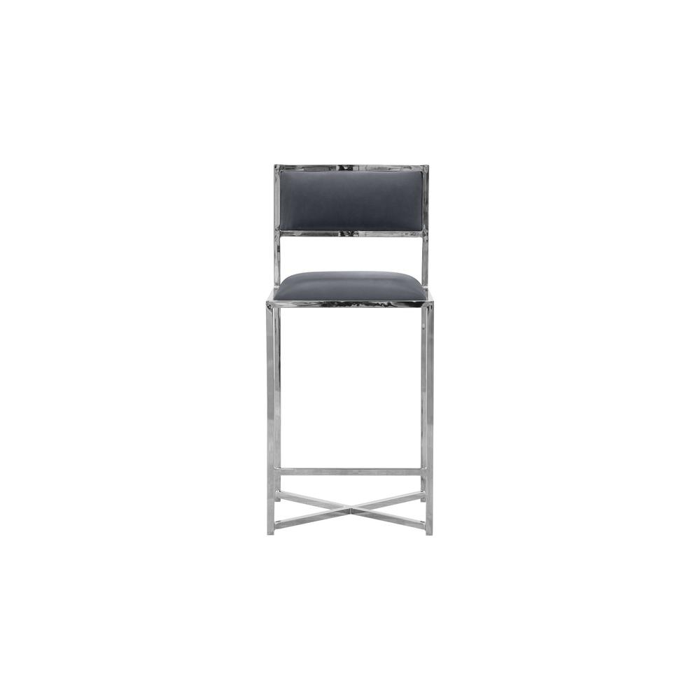 Amalfi X-Base Counter Stool in Cobalt, set of 2