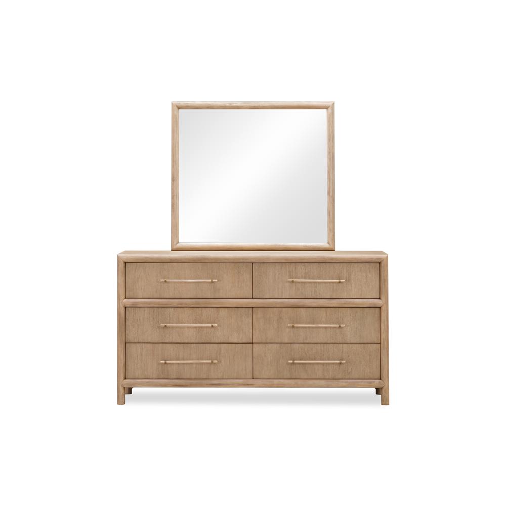 Dorsey Six Drawer Dresser in Granola