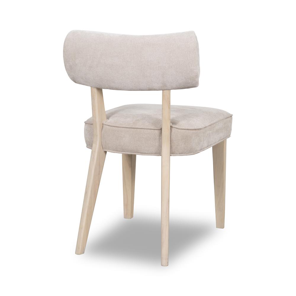Magnolia Wood Frame Upholstered Dining Chair in Brown Sugar, set of 2