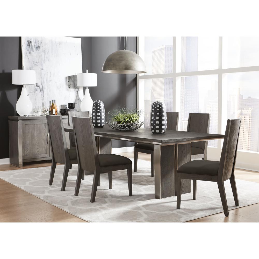 Plata Dining Chair in Thunder Grey, set of 2