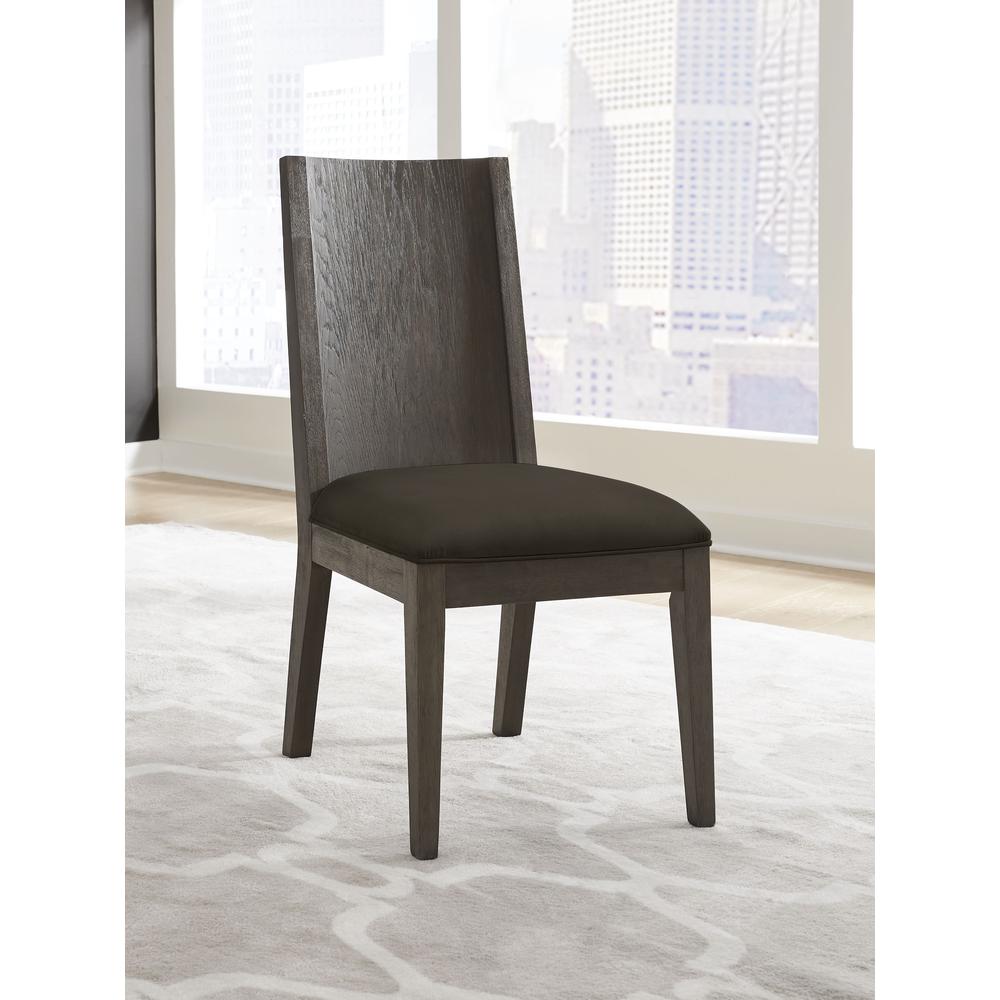Plata Dining Chair in Thunder Grey, set of 2