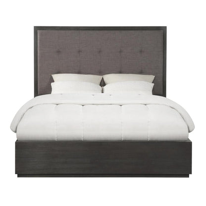 Oxford Upholstered Footboard Storage Bed in Dolphin