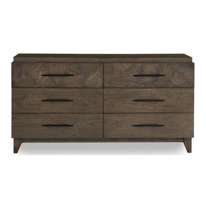 Broderick Six-Drawer Dresser  in Wild Oats Brown (2024)