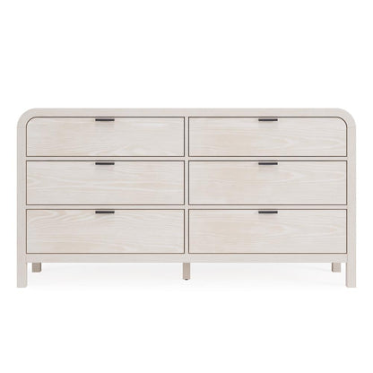 Drake Six Drawer Dresser in Sugar