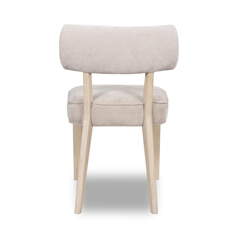 Magnolia Wood Frame Upholstered Dining Chair in Brown Sugar, set of 2
