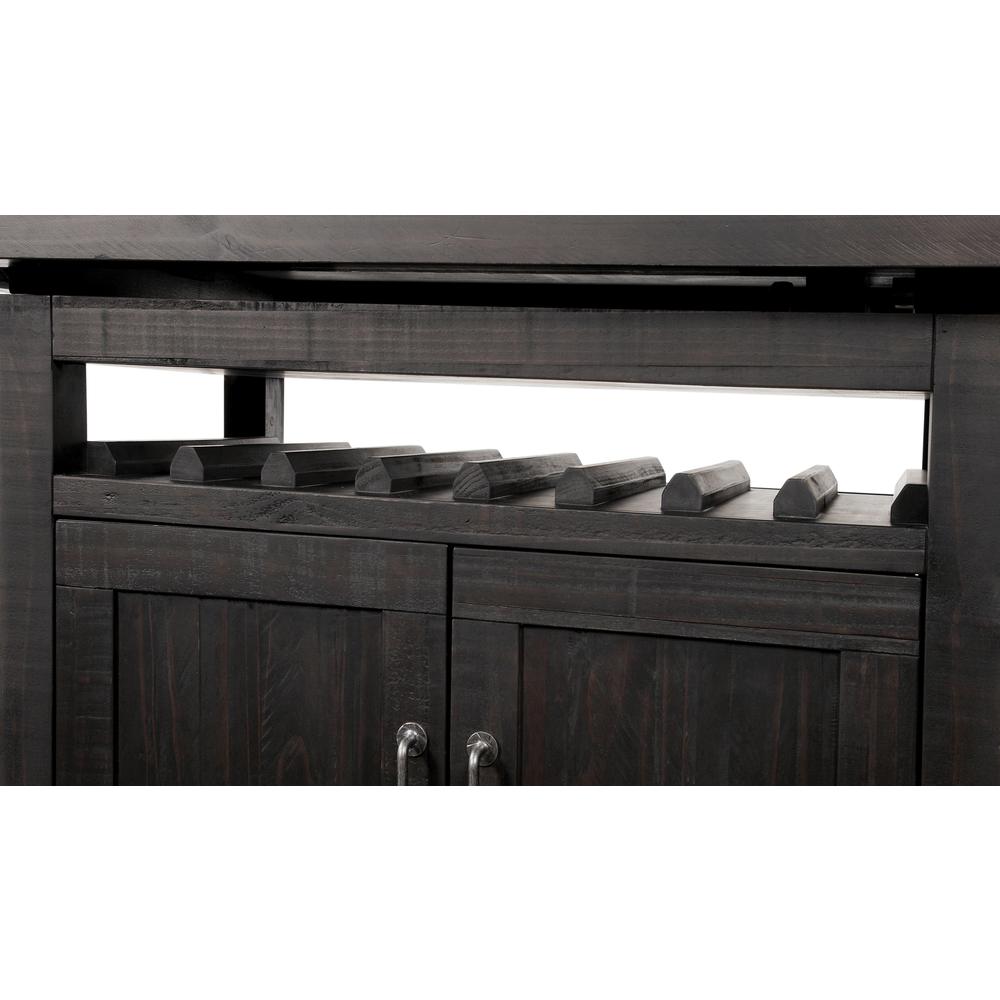 Yosemite Counter Height Rectangular Extension Table in Cafe