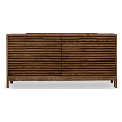 Tanner Six Drawer Ash Wood Dresser in Roux