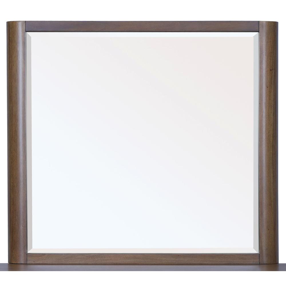 Totes Beveled Glass Wall or Dresser Mirror in English Walnut