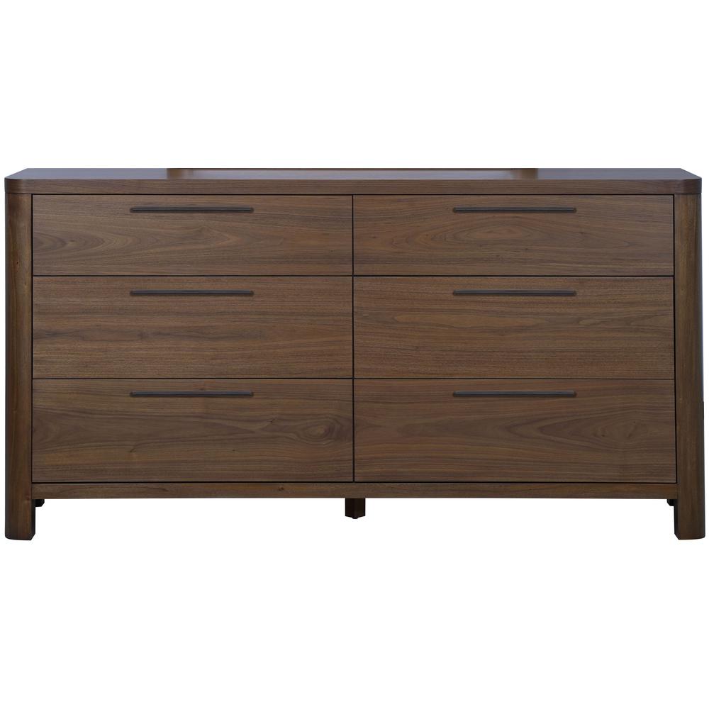 Totes Six Drawer Dresser in English Walnut