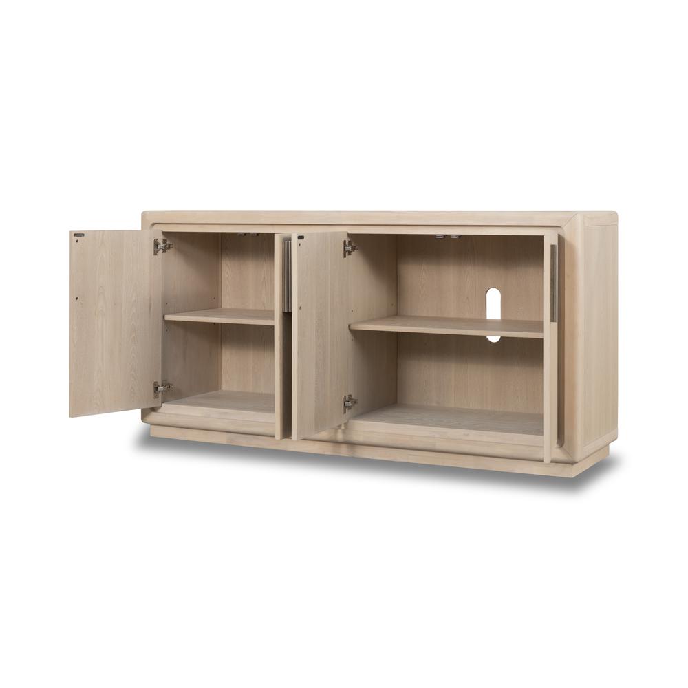 Magnolia 4 Door Wooden Sideboard in Daffodil