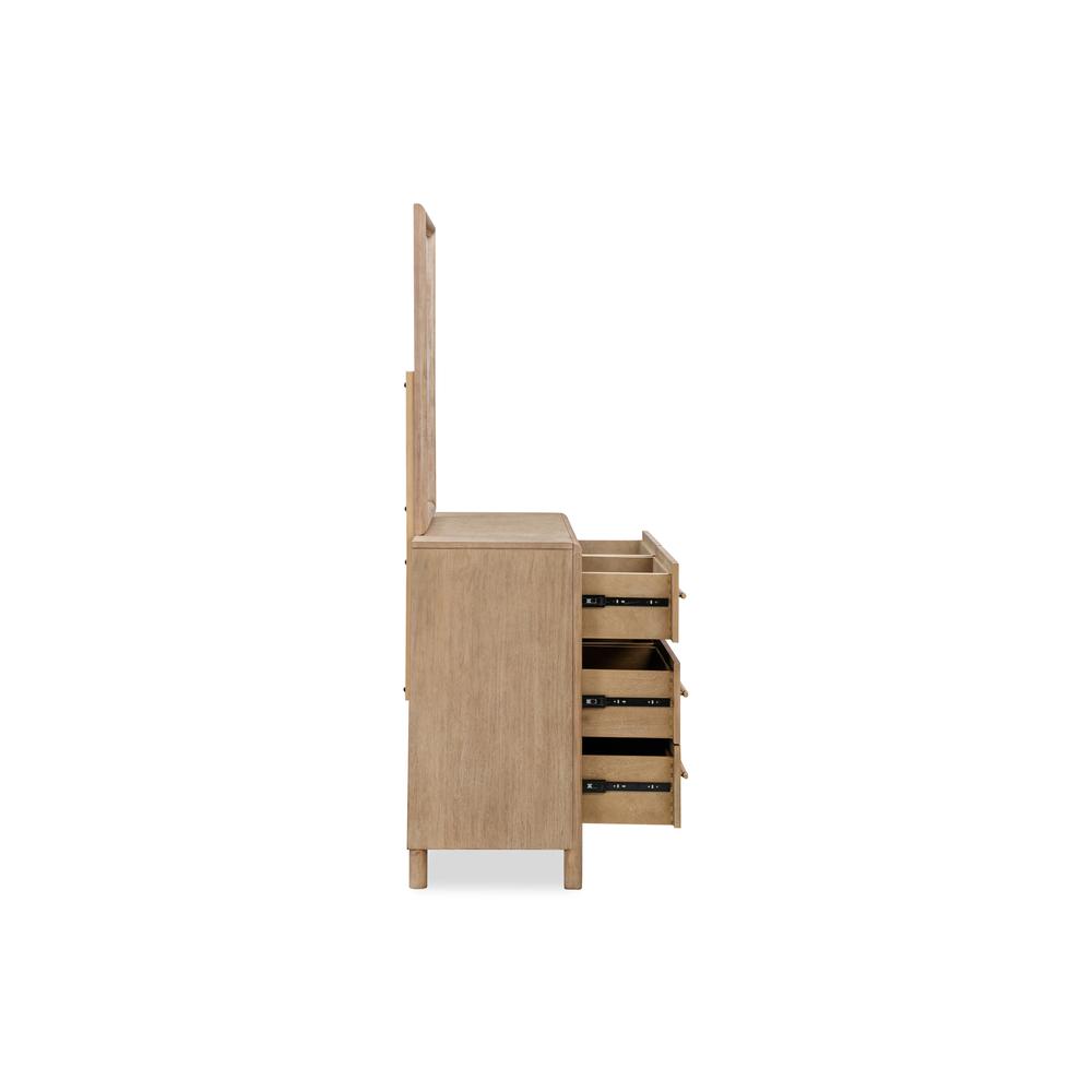 Dorsey Six Drawer Dresser in Granola