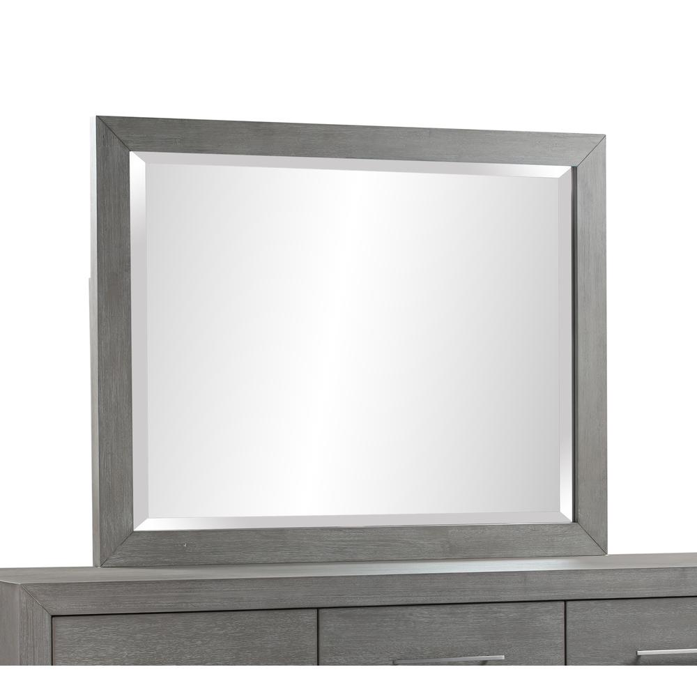 Melbourne Beveled Glass Mirror in Mineral