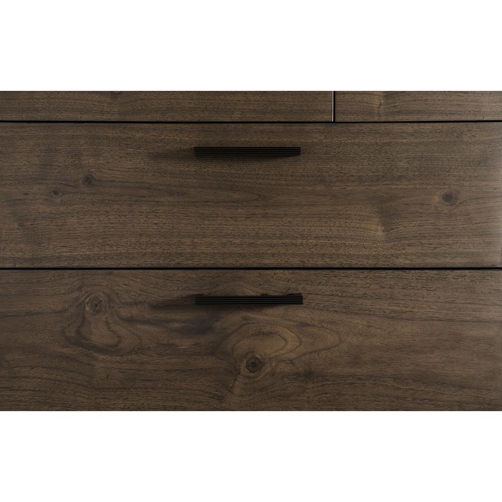 Boracay Five Drawer One Door Walnut Sweater Chest in Wild Oats Brown (2024)