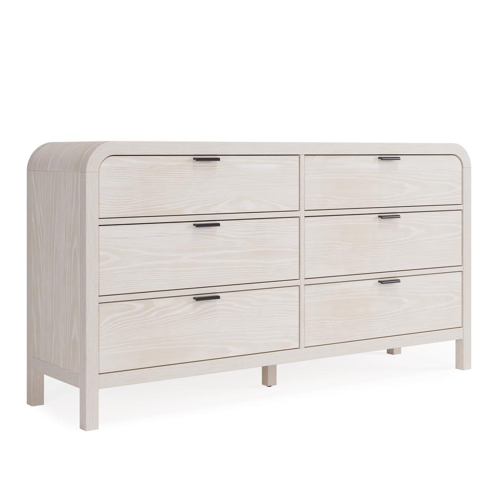 Drake Six Drawer Dresser in Sugar