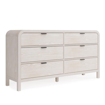 Drake Six Drawer Dresser in Sugar