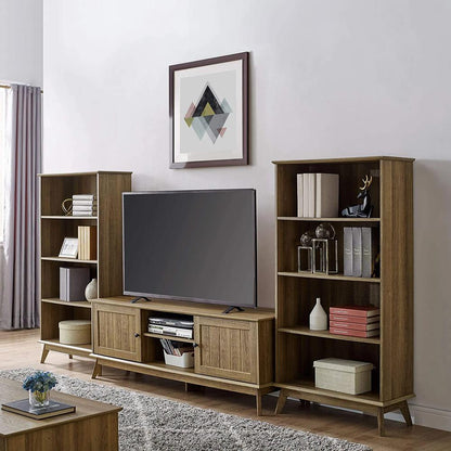 Newport Series Modern Tv Media Console Stand