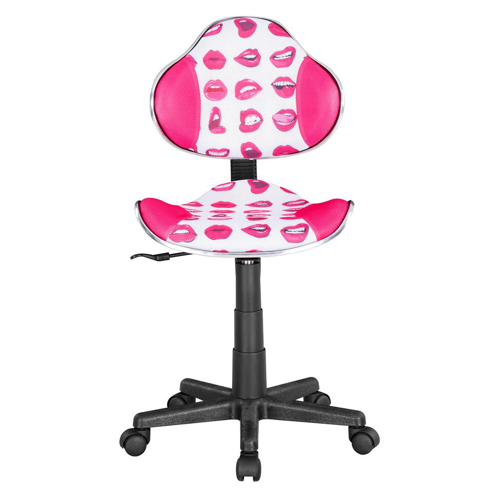 Home Office Low Back Computer Executive Chair, Pink