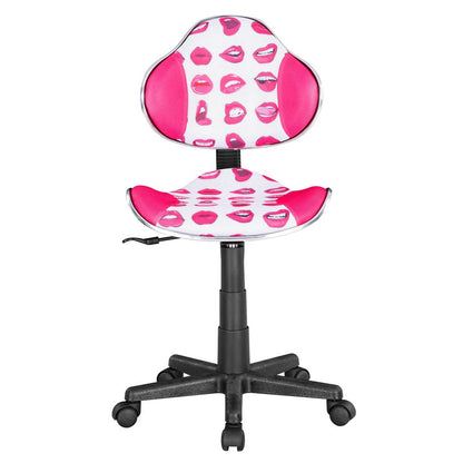 Home Office Low Back Computer Executive Chair, Pink