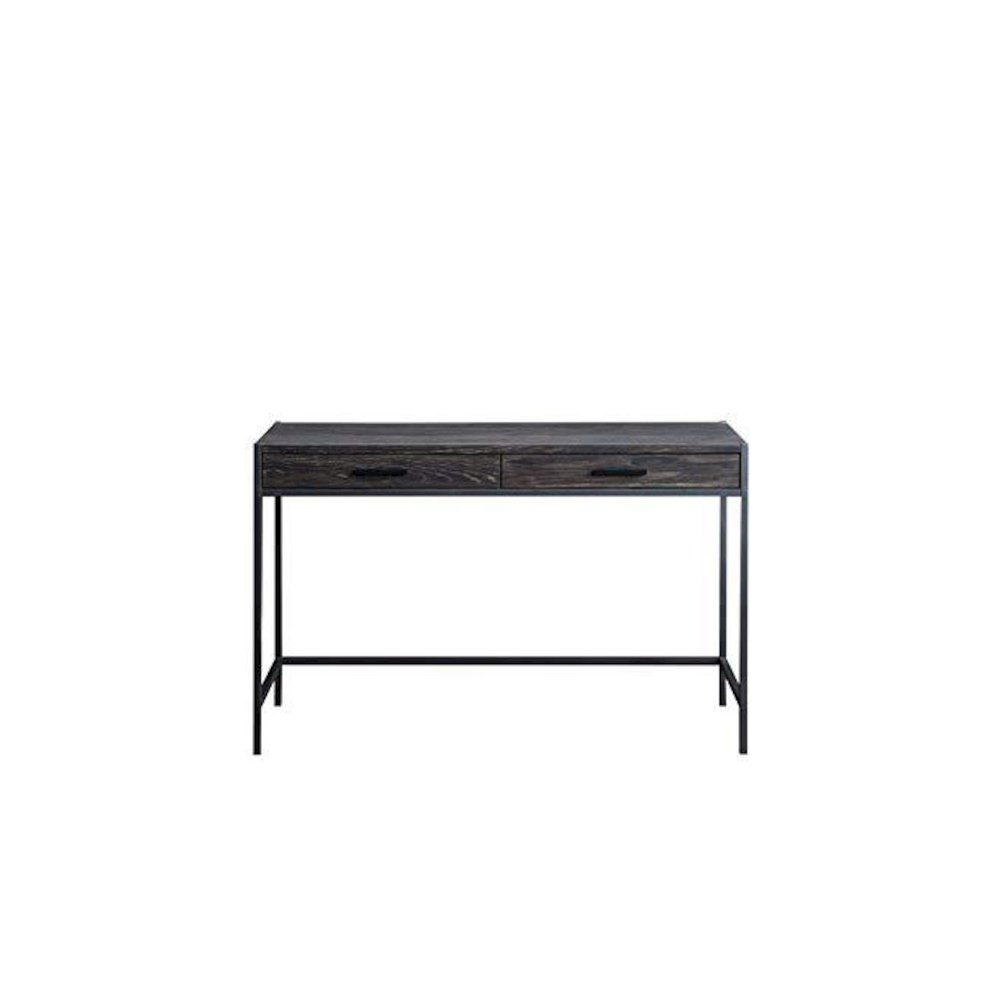 2 Drawer Writing Desk, Dark Brown