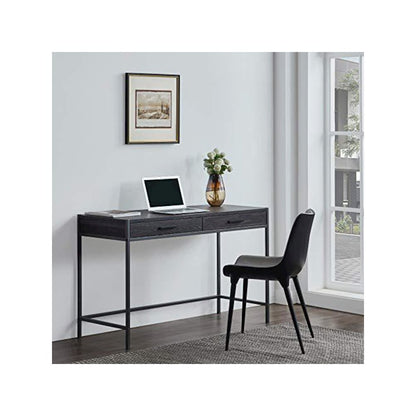 2 Drawer Writing Desk, Dark Brown