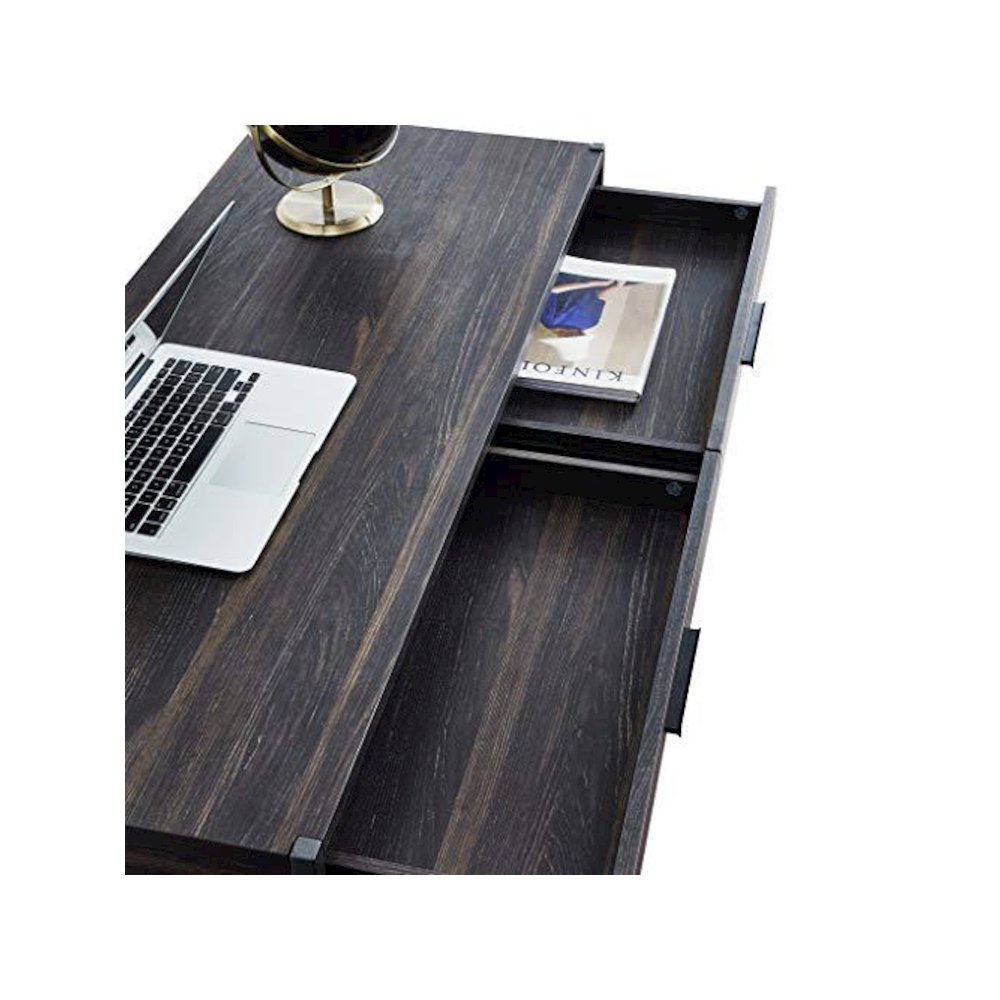 2 Drawer Writing Desk, Dark Brown