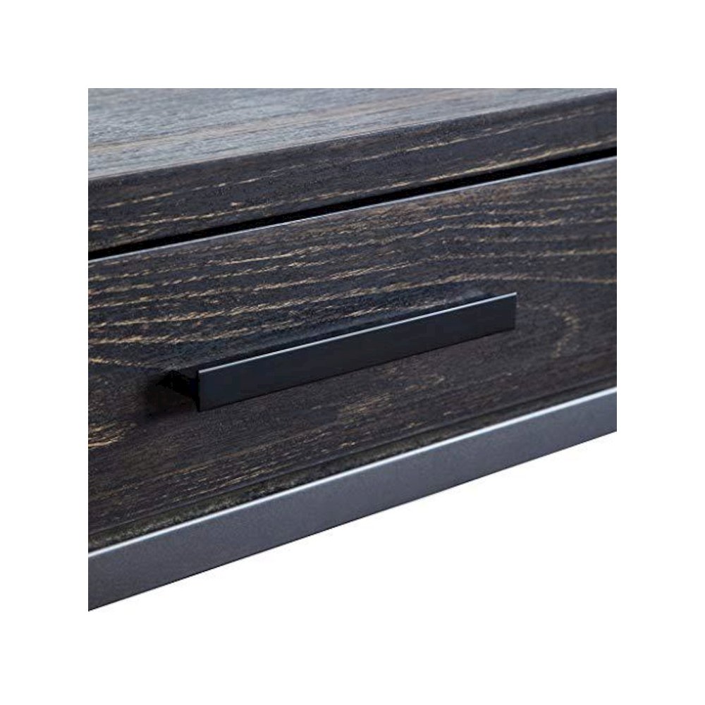 2 Drawer Writing Desk, Dark Brown