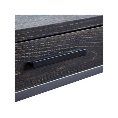 2 Drawer Writing Desk, Dark Brown