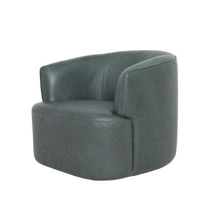 Fireside Swivel Club Chair - Deep Moss