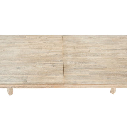 Gia Small Extension Dining Table with Butterfly System 55/71” - Light Driftwood
