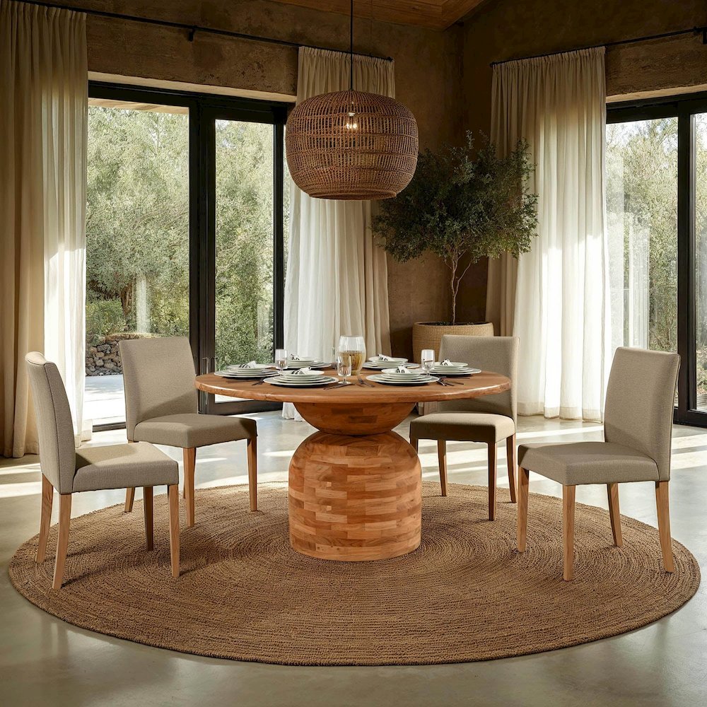 Form Round Dining Table