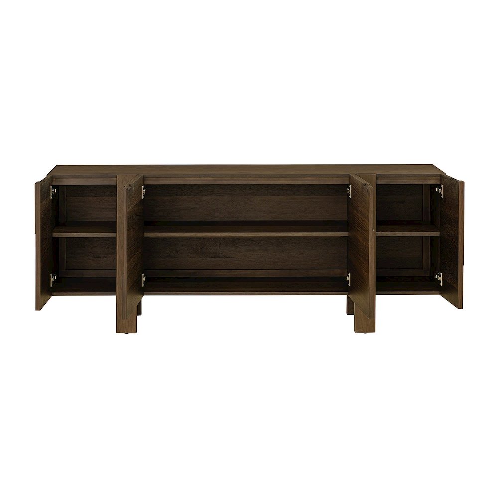 Abstract 4 Door Sideboard
