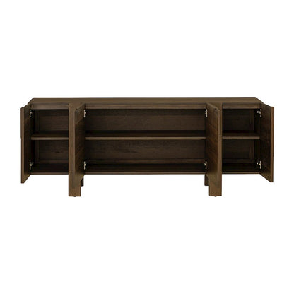 Abstract 4 Door Sideboard