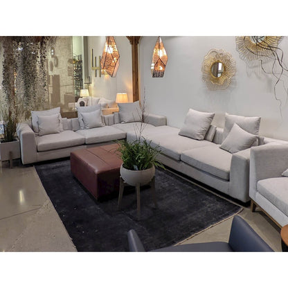 Sullivan Ottoman - Alba Stone