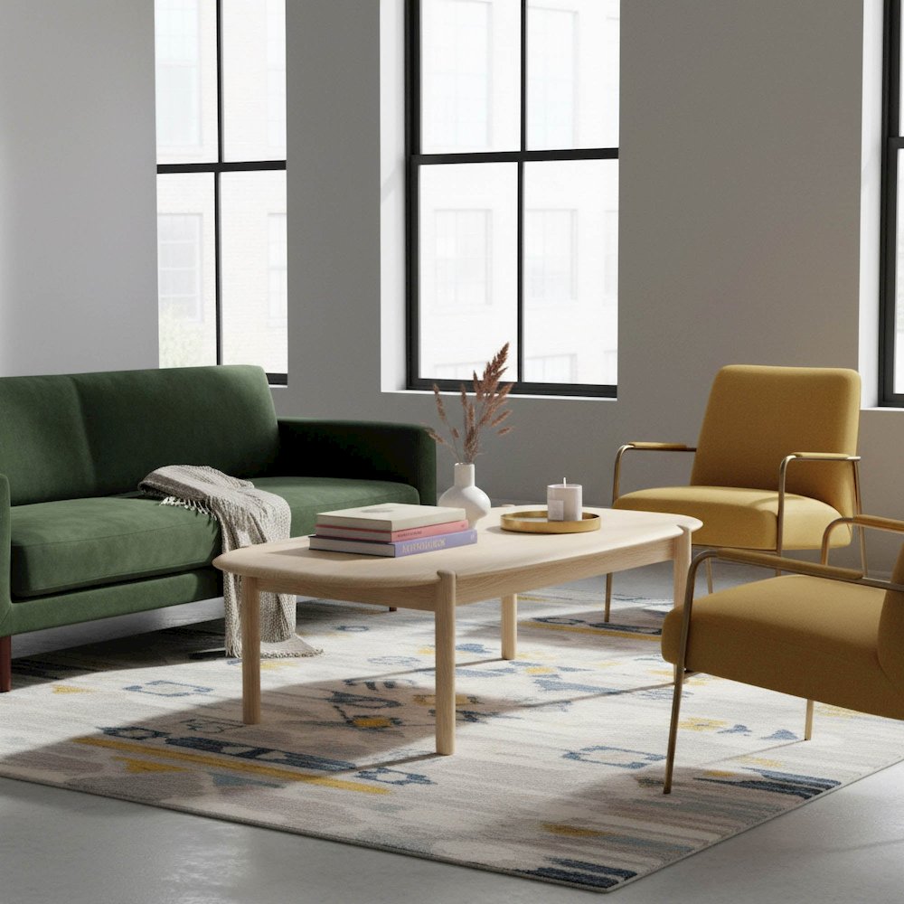Runway Coffee Table - Light Oak