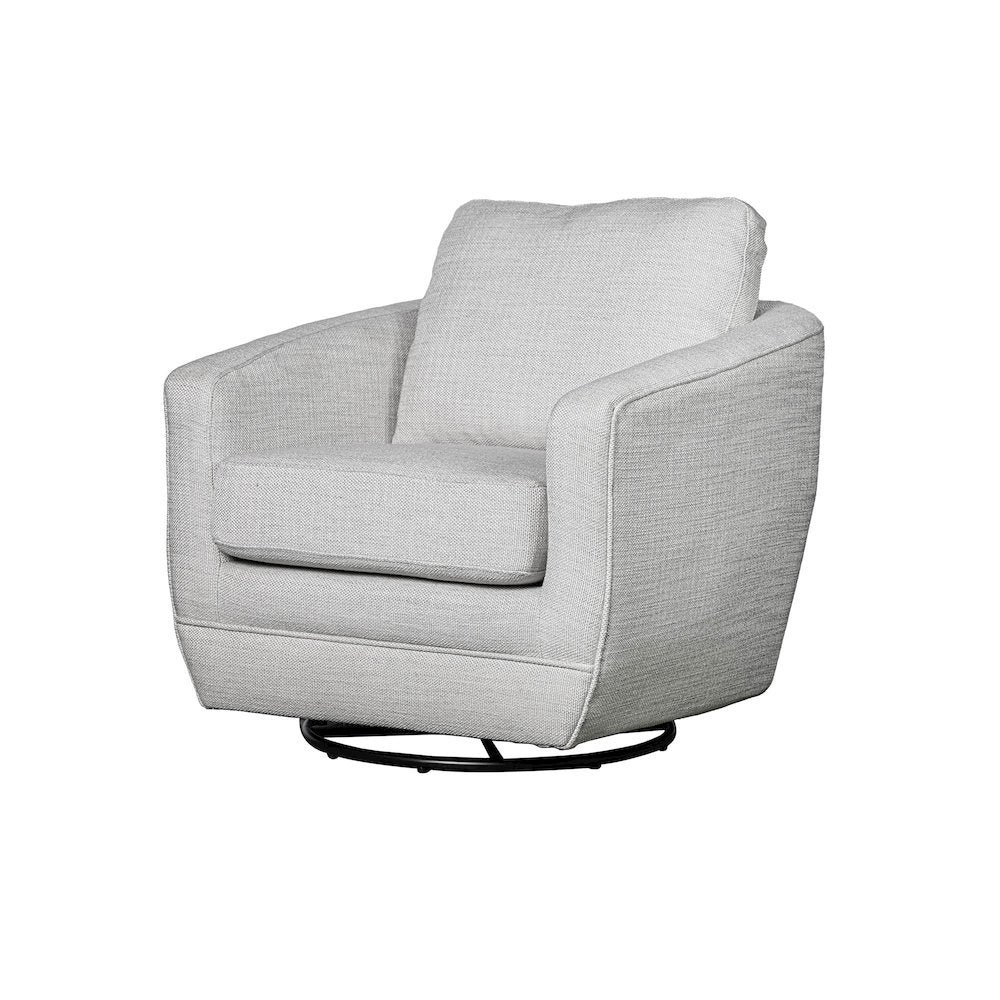 Baltimo Swivel Glider - Woven Alabaster (VT)