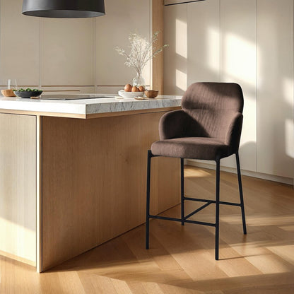 Allegra Counter Stool - Corduroy Brown