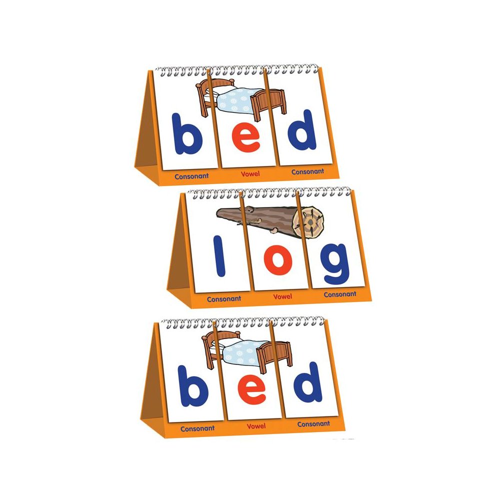 Double-Sided CVC Flips, Pack of 3